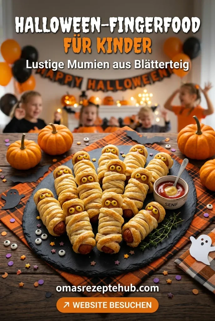 Mumien Würstchen Blätterteig