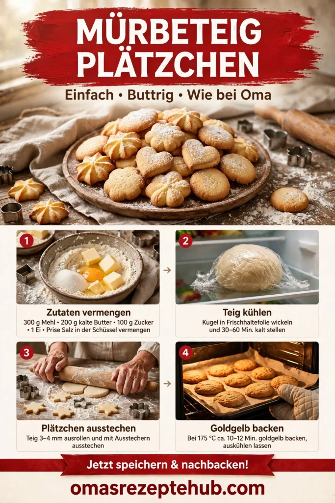 Mürbeteig Plätzchen