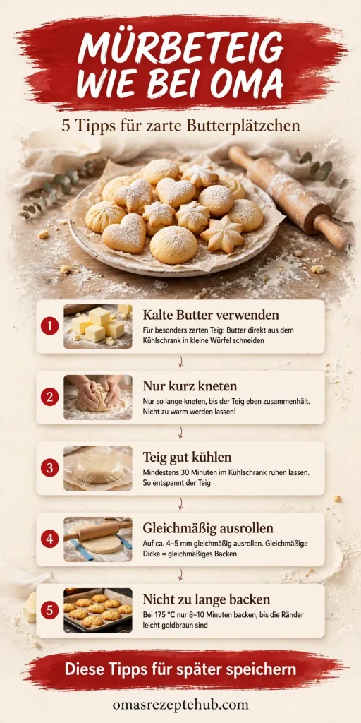 Mürbeteig Plätzchen