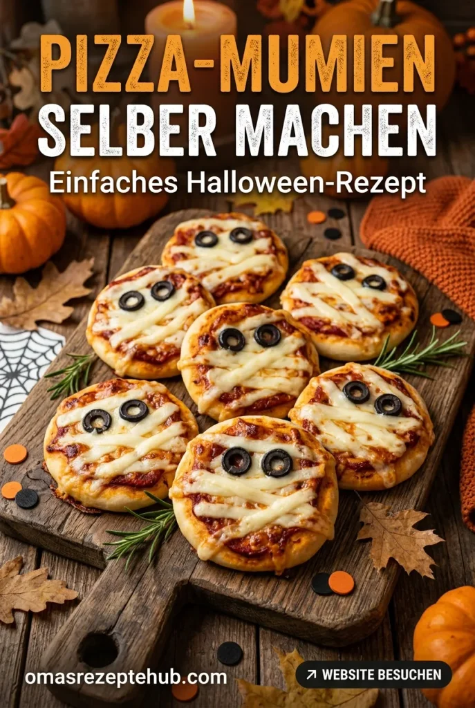Pizza Mumien selber machen