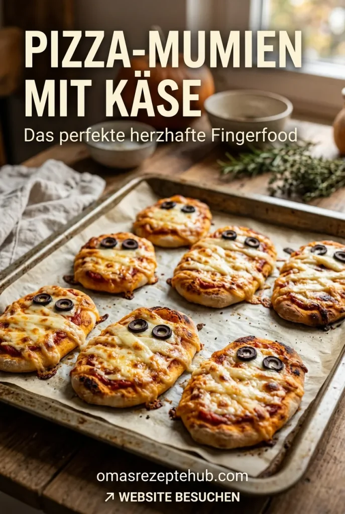 Pizza Mumien selber machen