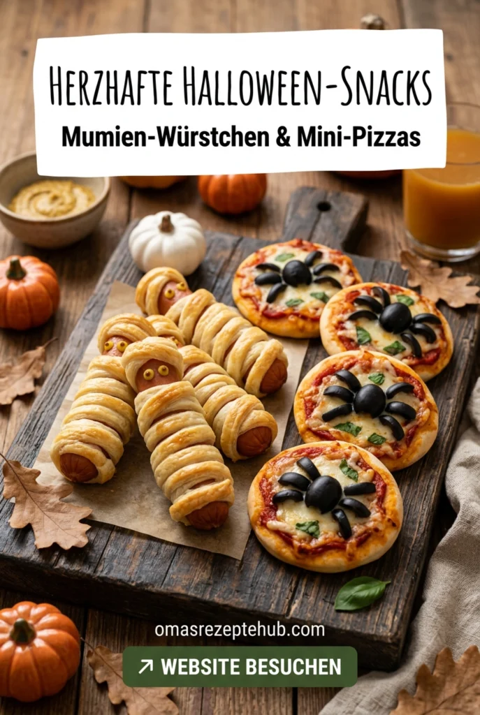 Schnelle Halloween Snacks