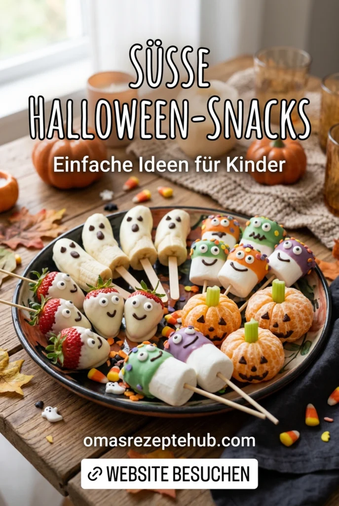 Schnelle Halloween Snacks