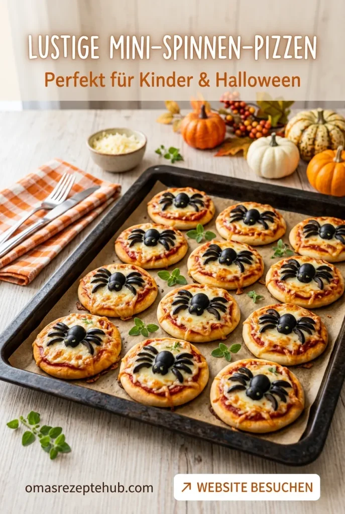 Spinnen Pizza Rezept