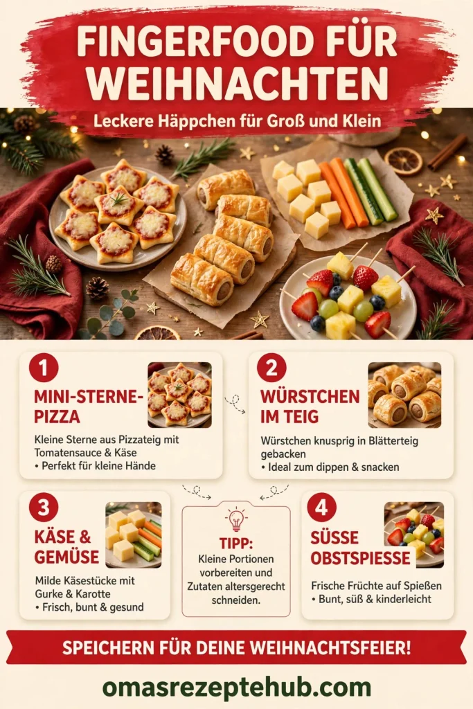 Weihnachten Fingerfood