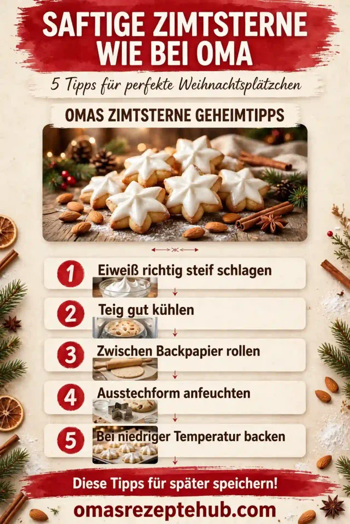 Zimtsterne Rezept