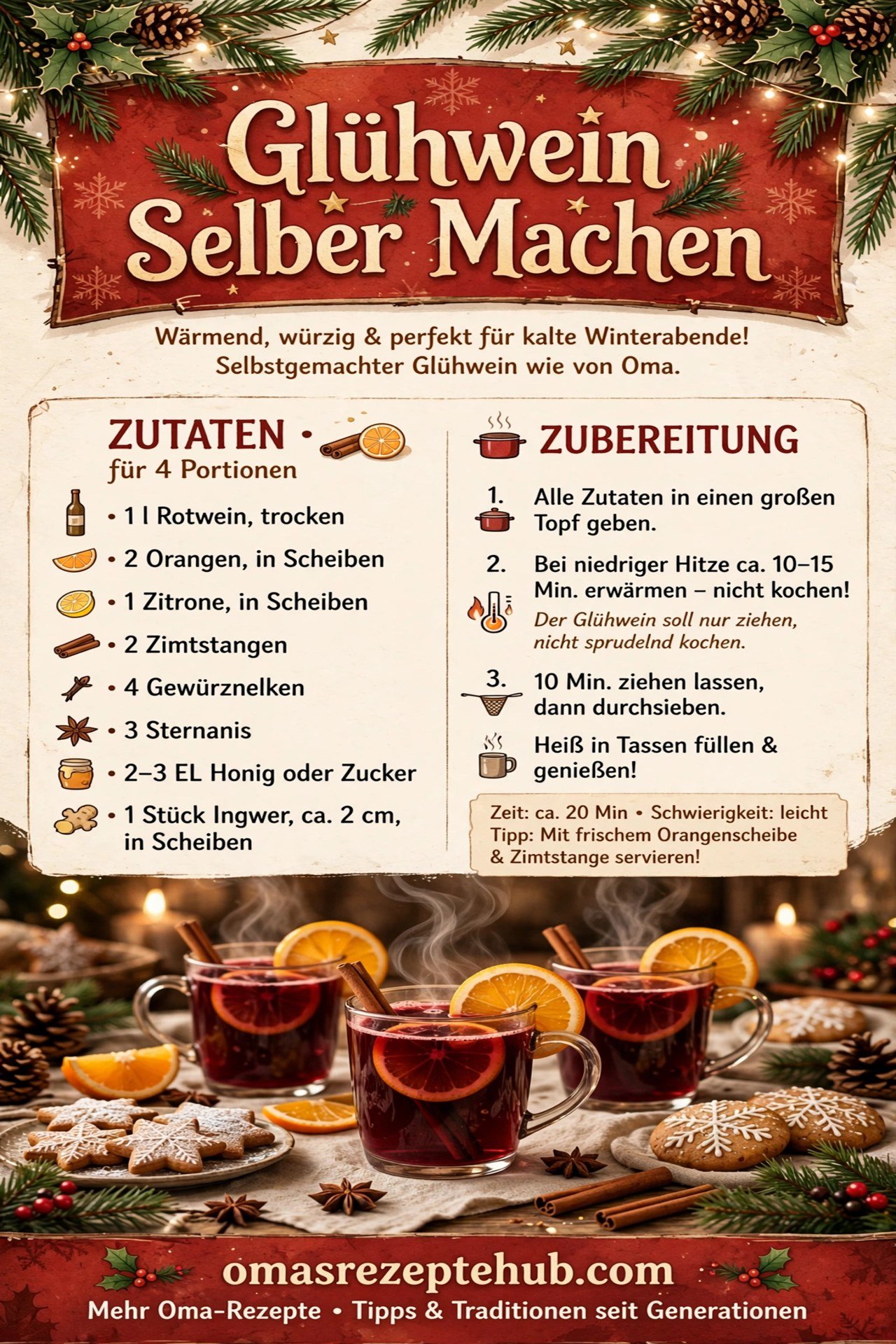 Glühwein Selber Machen
