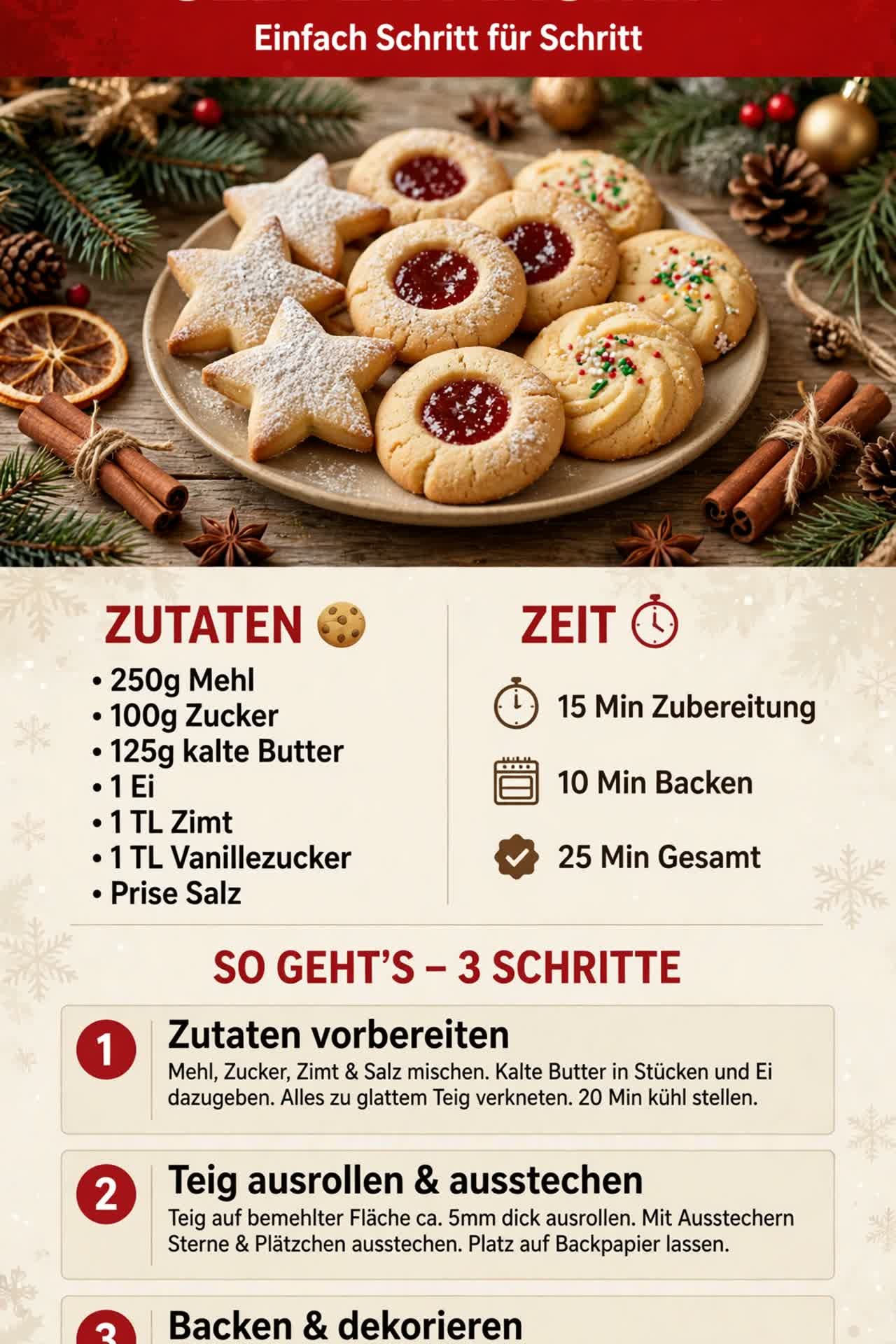 Schnelle Plätzchen Rezepte