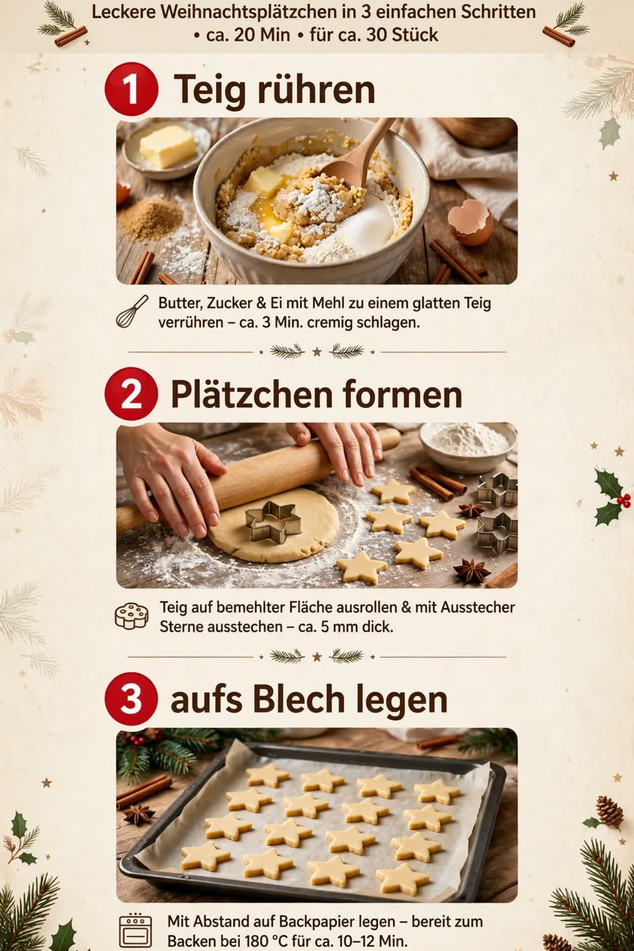 Schnelle Plätzchen Rezepte