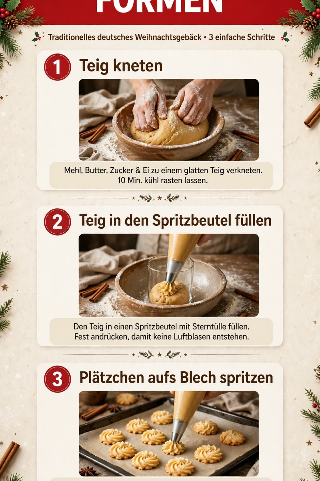 Spritzgebäck Rezept
